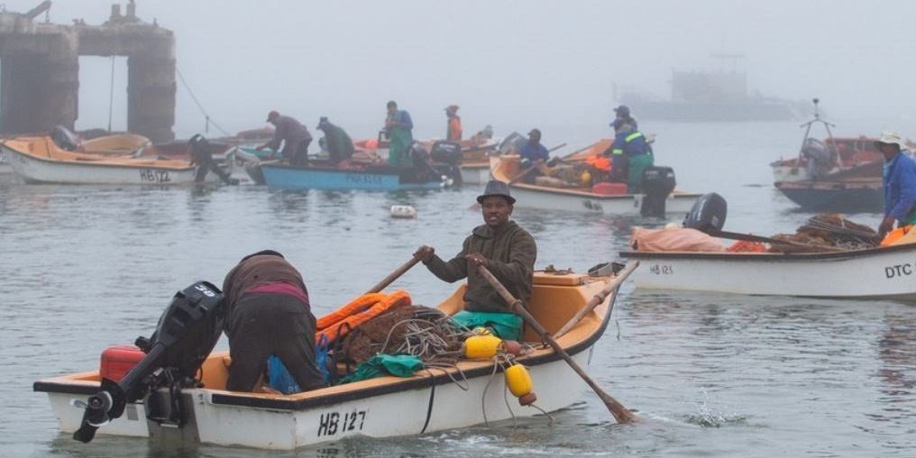 Crayfish Fishers in Port Nolloth